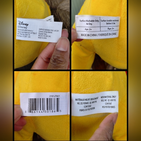 Winnie the Pooh Plush 12 inch Pooh Bear Stuffed Animal Walt Disney Toy - Picture 11 of 12